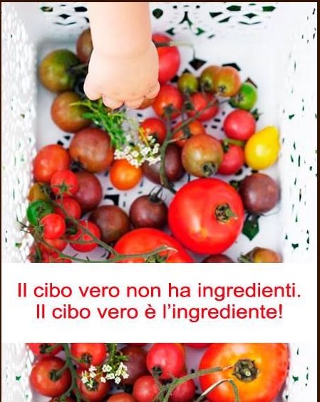 il cibo vero non ha ingredienti